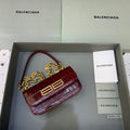 BLN-Ciaga Gossip Small On Chain Shoulder Bag Dark Red, For Women,  Bags 7.4in/19LO