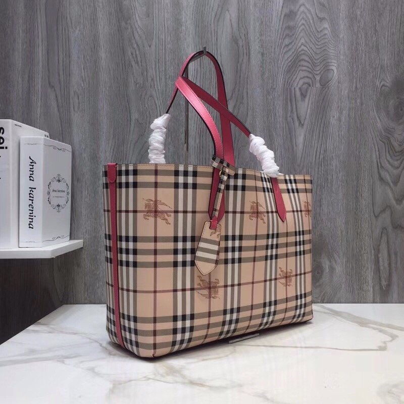 BB Reversible Tote Haymarket Canvas Medium For Women, Bags 19.3in/49LO