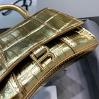 BLN-Ciaga Hourglass Mini Handbag In Gold, For Women,  Bags 4.7in/12LO