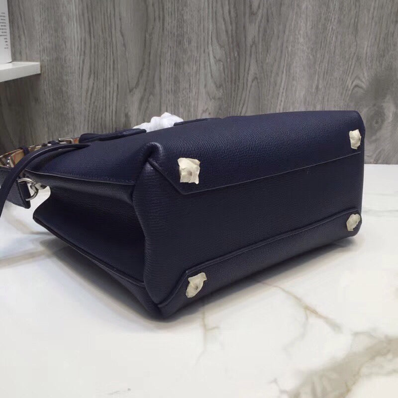 B-Berry - BB  The Small Banner Bag Dark Blue For Women, Bags 10.6in/26LO