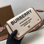 B-Berry - BB  Horseferry Print Cotton Canvas Small Crossbody Bag For Women, Bags 7.1in/18LO 80518441