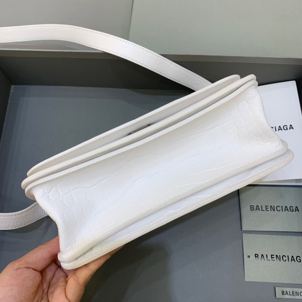 BLN-Ciaga Gossip Small Shoulder Bag White, For Women,  Bags 9.1in/23LO