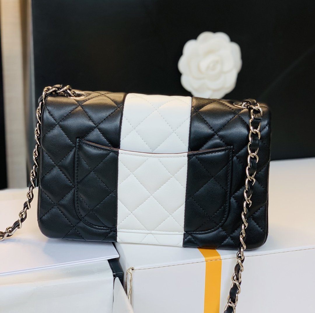 CHL - Mini Flap Bag Black For Women 7.8in/20LO