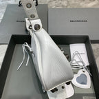 BLN-Ciaga Le Cagole XS Shoulder Bag In White, For Women,  Bags 13in/33LO