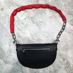 BLN-Ciaga Souvenir XXS Belt Bag In Black, For Women,  Bags 11.8in/30LO