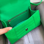 BLN-Ciaga Hourglass Small Handbag In Bright Green, For Women,  Bags 9in/23LO