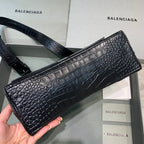 BLN-Ciaga Downtown Small Shoulder Bag In Black, For Women,  Bags 11.8in/30LO