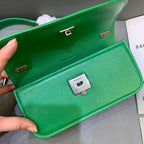 BLN-Ciaga Gossip Small On Chain Shoulder Bag Green, For Women,  Bags 7.4in/19LO