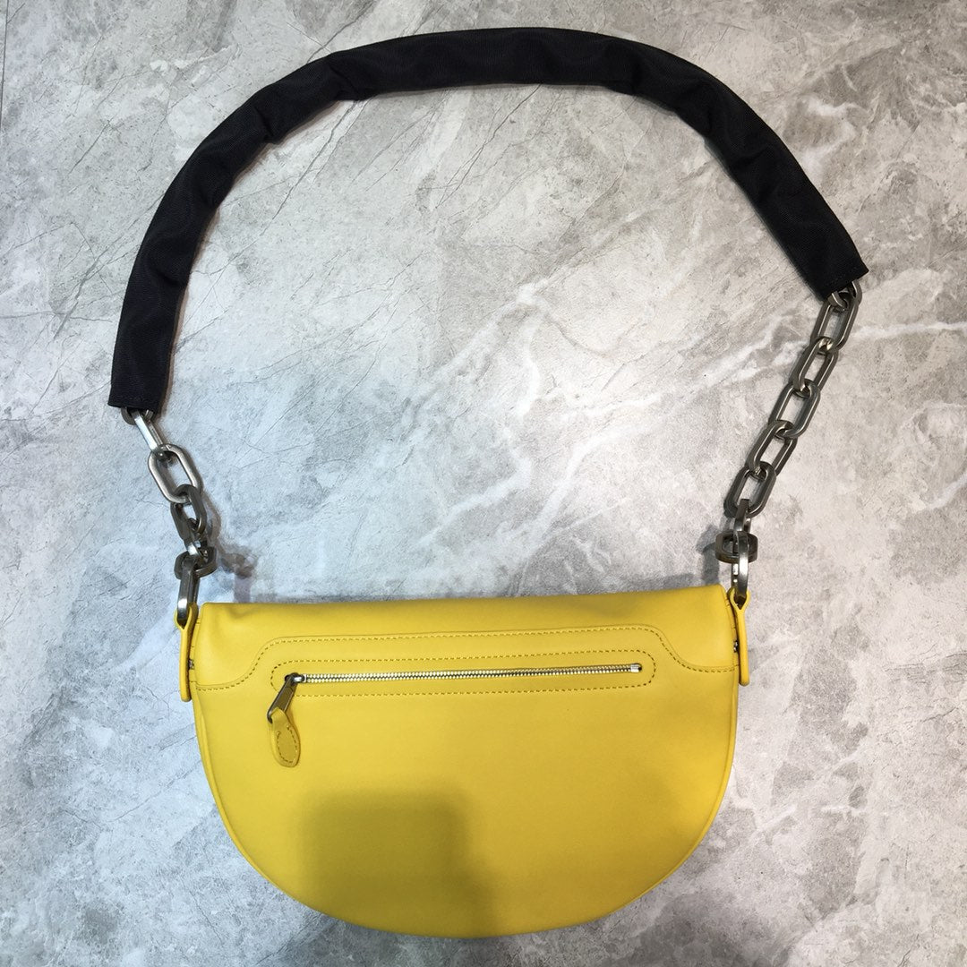 BLN-Ciaga Souvenir XXS Belt Bag In Yellow, For Women,  Bags 11.8in/30LO