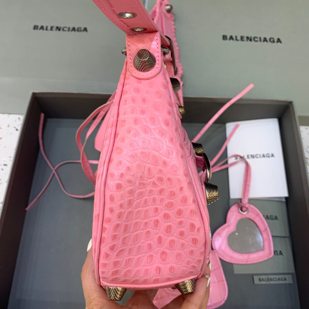 BLN-Ciaga Le Cagole XS Shoulder Bag In Pink, For Women,  Bags 13in/33LO 67130723EBY5812