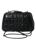 Blnciaga Elegant Crocodile Leather Evening Women's Clutch