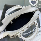 BLN-Ciaga Neo Cagole XS Handbag In White , For Women,  Bags 10.2in/26LO 700940210B09104