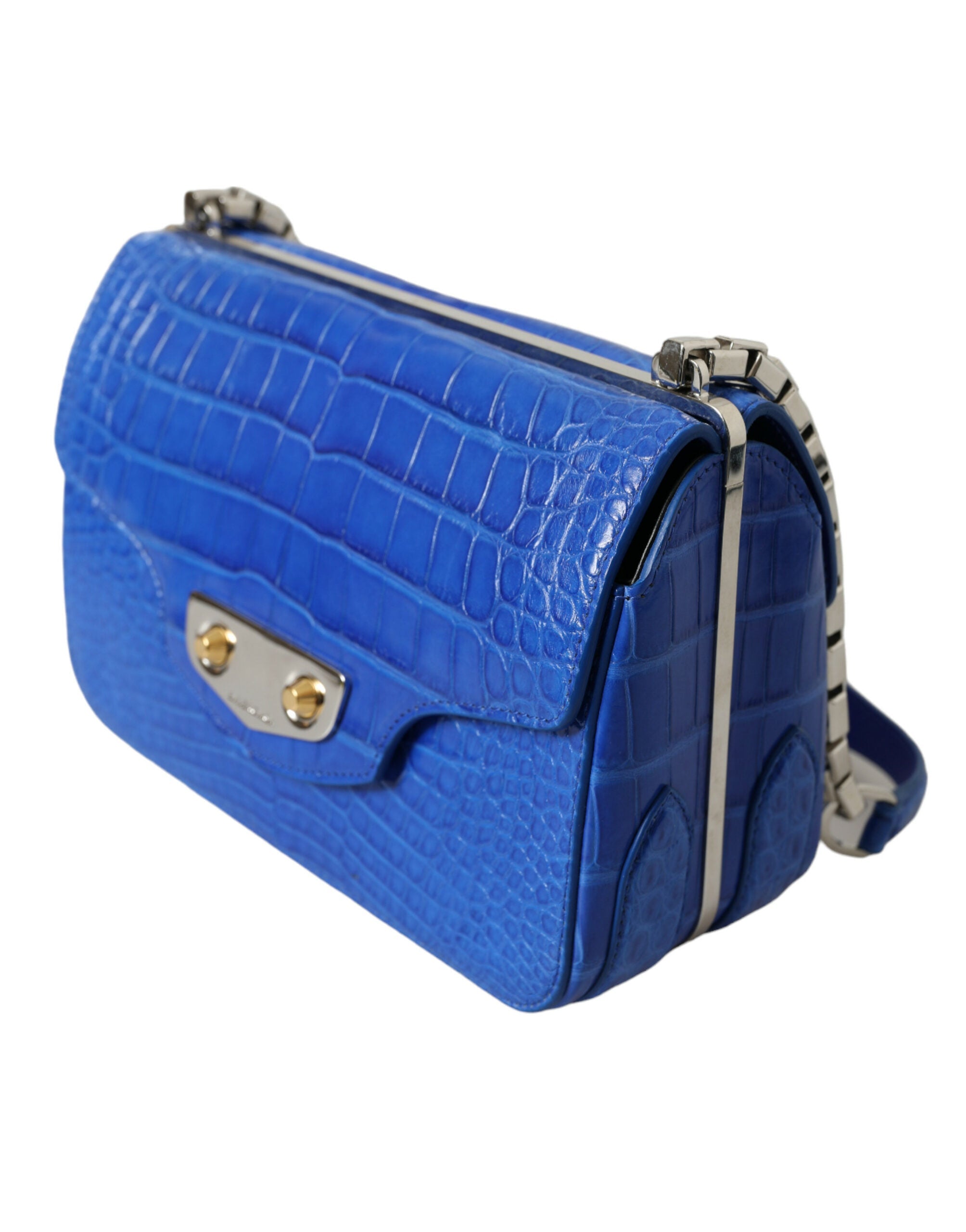 Blnciaga Alligator Skin Mini Shoulder Bag - Elegant Women's