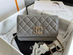 CHL - Mini Flap Bag Grey For Women 7.2in/18.5LO