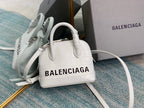 BLN-Ciaga Ville Mini Handbag In White, For Women,  Bags 4.7in/12LO