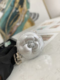 CHL -  Camellia Clutch With Chain SilLusso Official - Bag For Women 11LO/4in