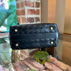 B-VENETA Mini Wallace Intrecciato Leather Shoulder Bag