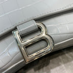 BLN-Ciaga Hourglass Handbag In White, For Women,  Bags 9.8in/25LO