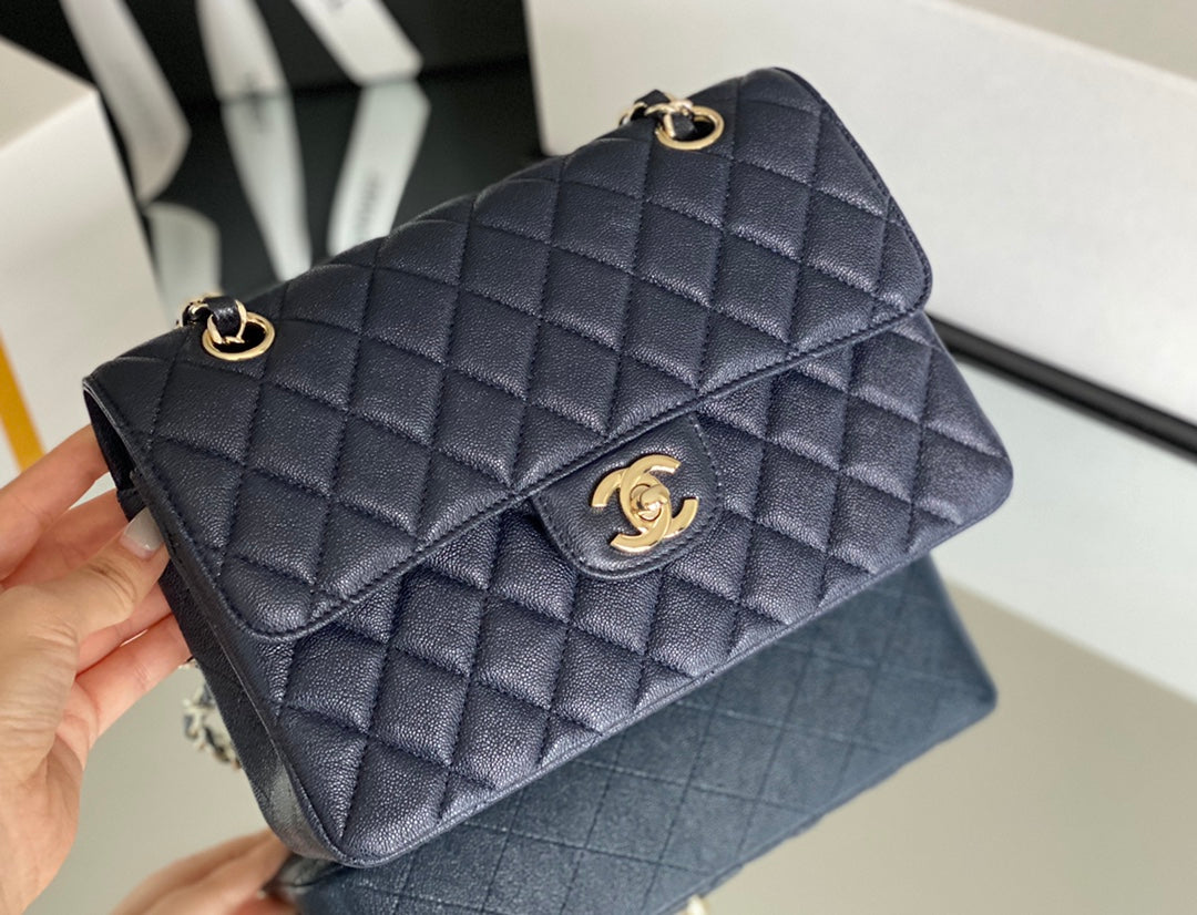 CHL -  Classic Handbag 26LO Dark Blue For Women A01112
