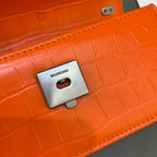 BLN-Ciaga Gossip Small On Chain Shoulder Bag Orange, For Women,  Bags 7.4in/19LO