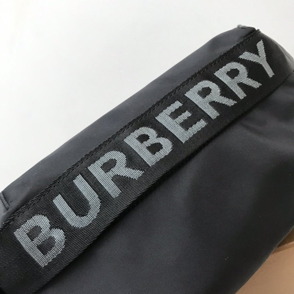 B-Berry - BB  Logo Detail Econyl Sonny Bum Bag Black For Men, Bags 12.2in/31LO