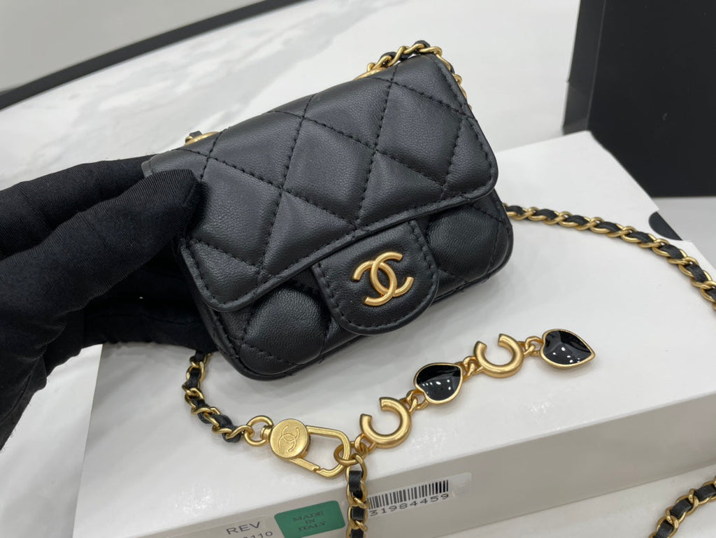 CHL - Mini Flap Bag Black For Women Bags 3.5in/9LO