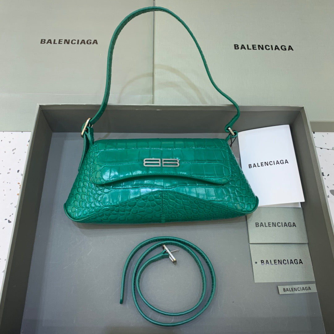 BLN-Ciaga XX Small Flap Bag Box Green, For Women,  Bags 10.6in/27LO 6956452108Y3613
