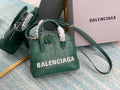 BLN-Ciaga Ville Mini Handbag In Dark Green, For Women,  Bags 4.7in/12LO