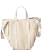 Blnciaga Everyday 2.0 XS North-South Canvas & Leather Tote