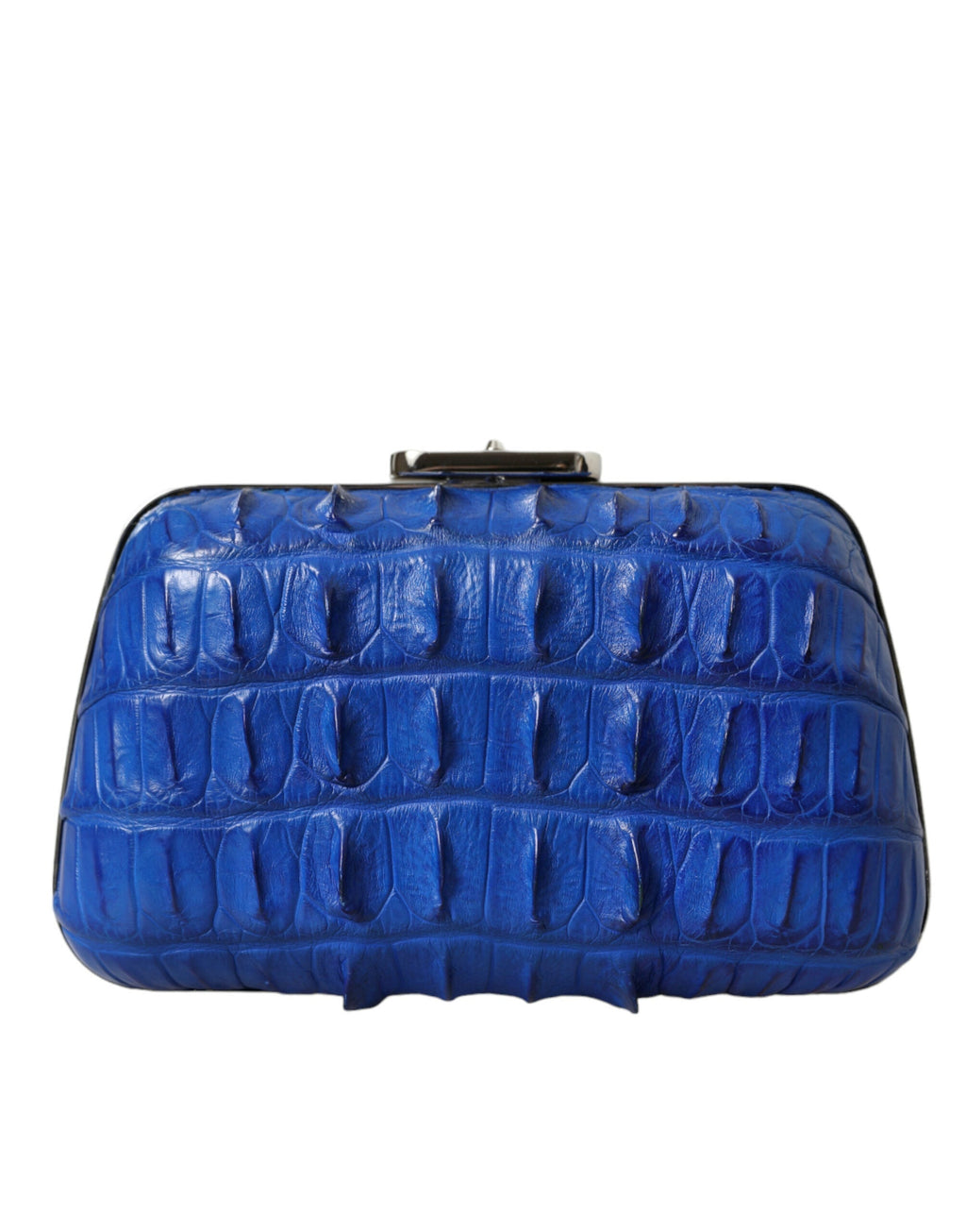 Blnciaga Electric  Crocodile Skin Women's Clutch