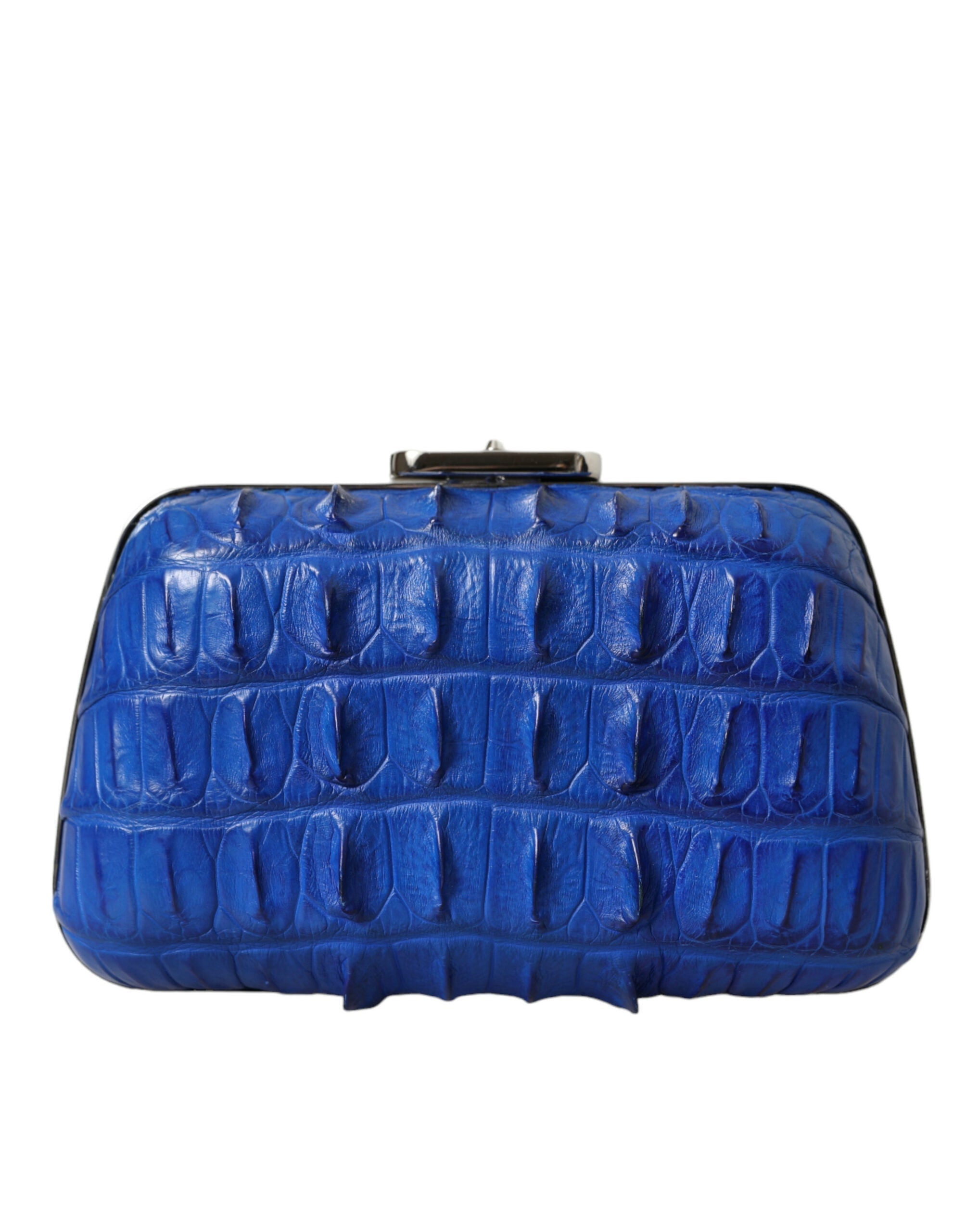 Blnciaga Electric  Crocodile Skin Women's Clutch