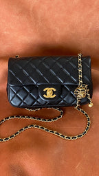 CHL - Mini Flap Bag Black For Women Bags 7.9in/20LO