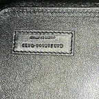 SANT LAURENT Spazzolato Le Monogram Drawstring Bucket Bag