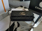 CHL - Mini Flap Bag Black For Women 7.2in/18.5LO