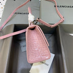 BLN-Ciaga Hourglass XS Handbag In Pink, For Women,  Bags 7.4in/19LO