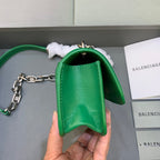 BLN-Ciaga Gossip Small On Chain Shoulder Bag Green, For Women,  Bags 7.4in/19LO