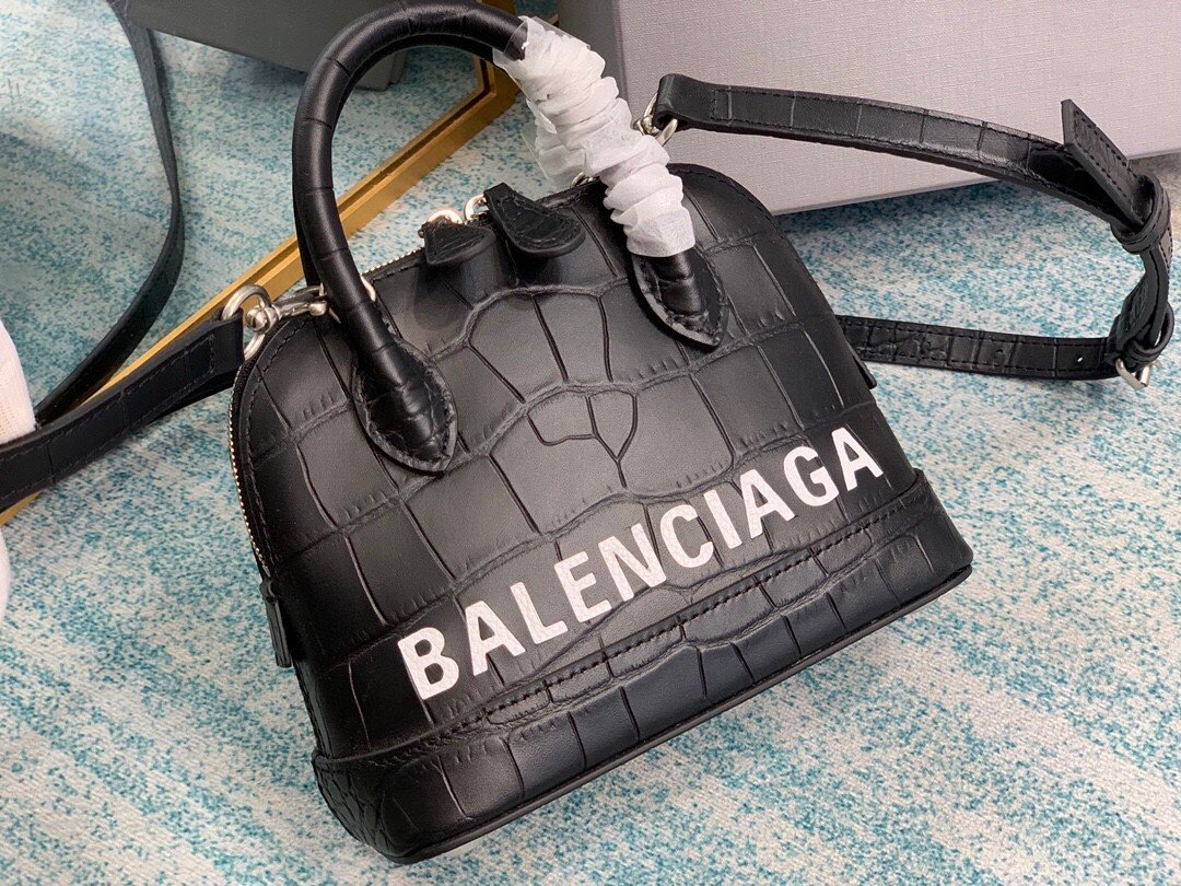 BLN-Ciaga Ville Mini Handbag In Black, For Women,  Bags 4.7in/12LO
