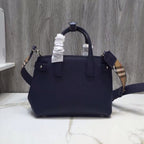B-Berry - BB  The Small Banner Bag Dark Blue For Women, Bags 10.6in/26LO