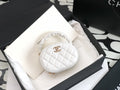 CHL - Vanity Case Shiny Gold White Bag For Women 9.5LO/3.7in