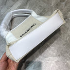 BLN-Ciaga Navy XS Tote Bag In White, For Women,  Bags 12.6in/32LO