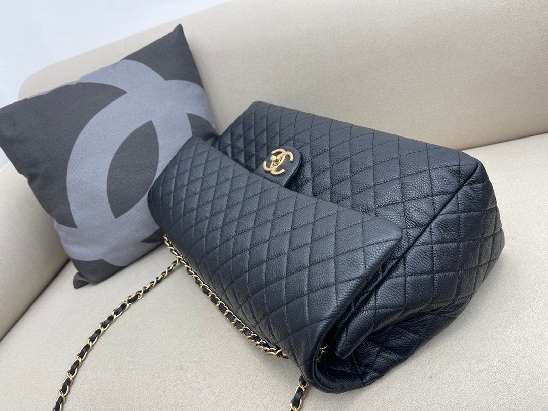 CHL -  CoCo LuGucciage Gold Toned Hardware 46LO Black For Women