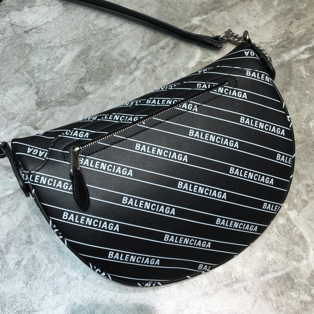 BLN-Ciaga Souvenir XS Belt Bag In Black, For Women,  Bags 9.5in/24LO