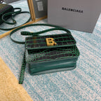 BLN-Ciaga Bolso Bandolera B In Dark Green, For Women,  Bags 7in/18LO