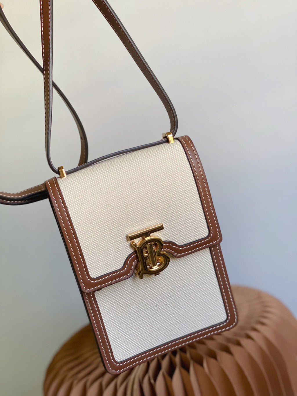 B-Berry - BB  Robin Bag Cotton Canvas Cream For Women, Bags 7.5in/14LO 80316491