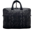 B V  - Atlas Intrecciato Leather Briefcase
