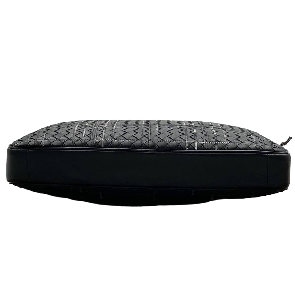 B V  - Atlas Intrecciato Leather Briefcase
