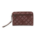 B V  - Intrecciato Polka Dot Document Case Wristlet