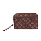 B V  - Intrecciato Polka Dot Document Case Wristlet