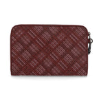 B V  - Intrecciato Polka Dot Document Case Wristlet
