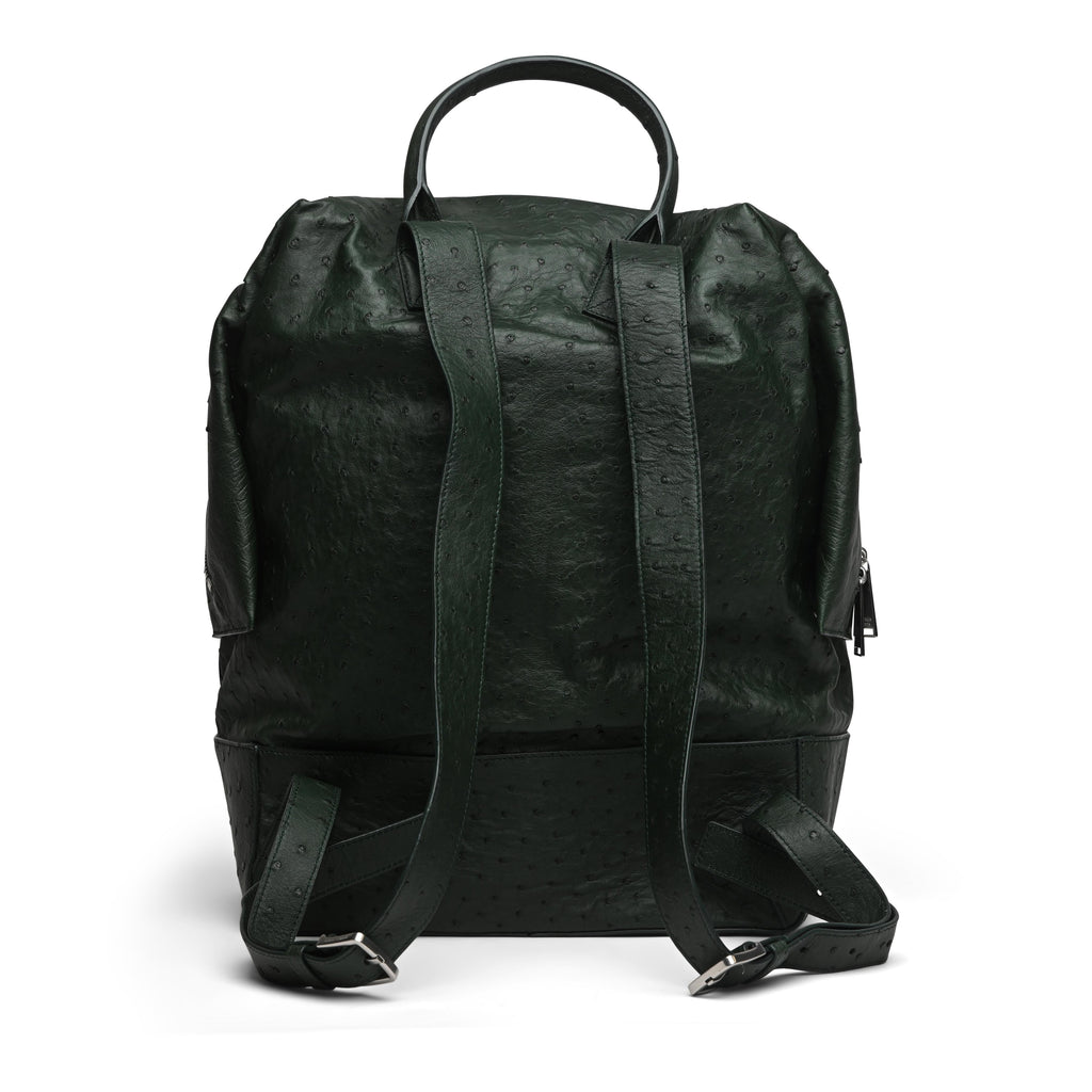 B V  - Ostrich Leather Backpack